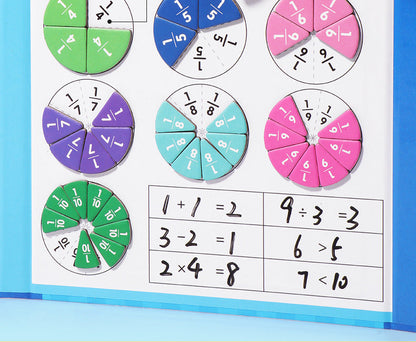 Öğretici Manyetikli Matematik Puzzle Seti